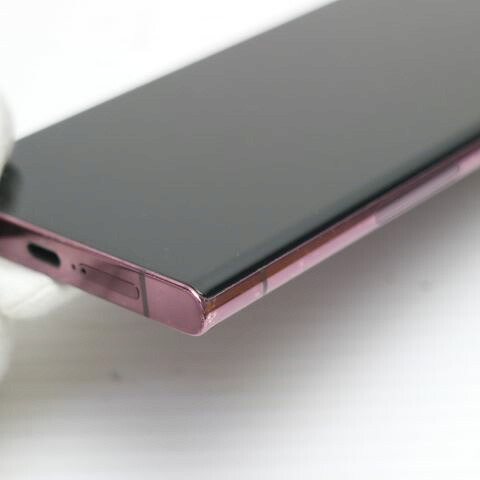 Galaxy S22 Ultra SC-52C バーガンディ docomo 中古 スマホ【ジャンク】(サムネイル3枚目)