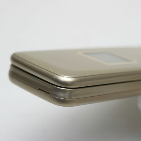 らくらくホン F-02J ゴールド docomo 中古 ガラケー 富士通 白ロム【超美品】保証付き 赤ロム保証(サムネイル3枚目)