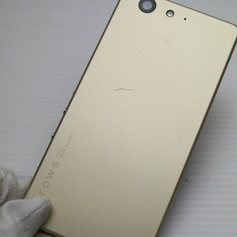 arrows M04 Gold SIMフリー 中古 スマホ 富士通 白ロム【超美品】保証付き 赤ロム保証(サムネイル2枚目)