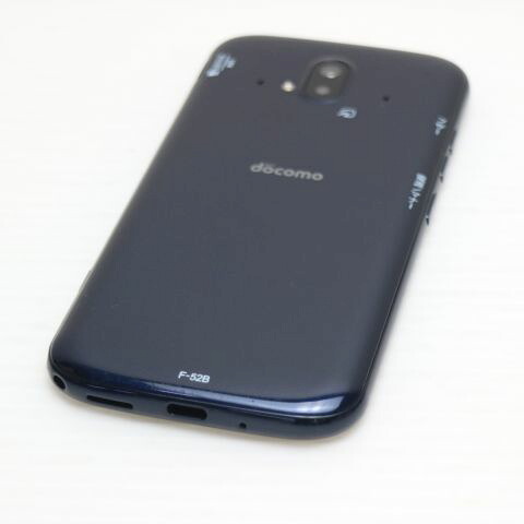 らくらくスマートフォン F-52B ネイビー docomo 中古 スマホ 白ロム【美品】保証付き 赤ロム保証(サムネイル2枚目)