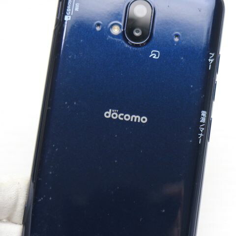 らくらくスマートフォン F-52B ネイビー docomo 中古 スマホ 白ロム【美品】保証付き 赤ロム保証(サムネイル3枚目)