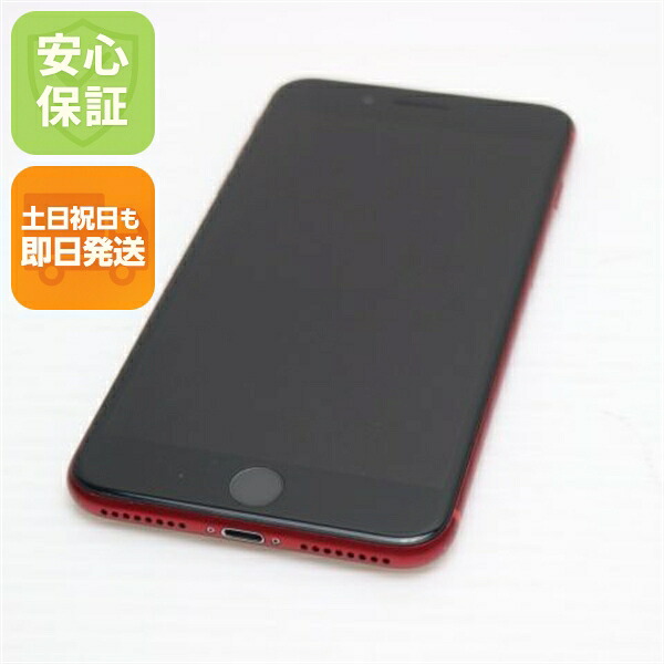 iPhone 8 Plus 64GB レッド RED SIMフリー 中古 スマホ スマホ Apple 白ロム【超美品】保証付き 赤ロム保証