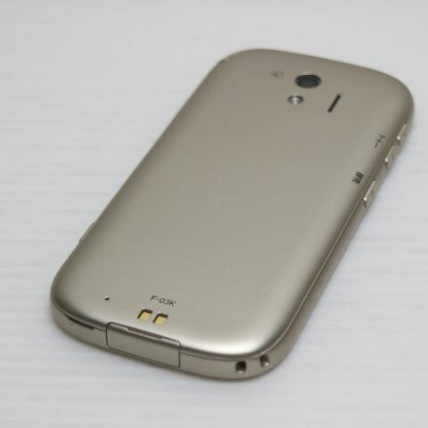 らくらくスマートフォン me F-03K ゴールド docomo 中古 スマホ スマホ 白ロム 富士通【美品】保証付き 赤ロム保証(サムネイル2枚目)