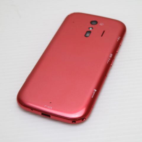 らくらくスマートフォン F-42A ピンク docomo 中古 スマホ 白ロム 富士通【新品同様】保証付き 赤ロム保証(サムネイル2枚目)