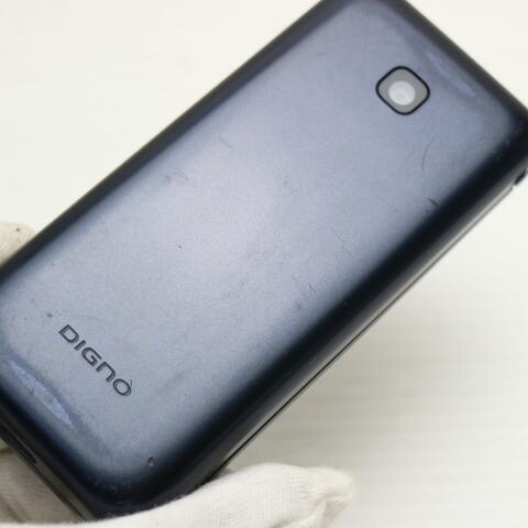 DIGNO ケータイ KY-42C ブラック docomo 中古 ガラケー 京セラ【美品】保証付き 赤ロム保証(サムネイル3枚目)