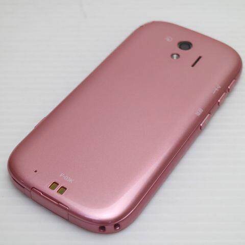 らくらくスマートフォン me F-03K ピンク docomo 中古 スマホ スマホ 白ロム 富士通【新品同様】保証付き 赤ロム保証(サムネイル2枚目)