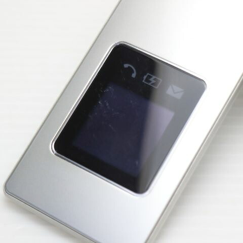 かんたん携帯9 505SH シルバー SoftBank 中古 白ロム ガラケー SHARP【超美品】保証付き 赤ロム保証(サムネイル3枚目)