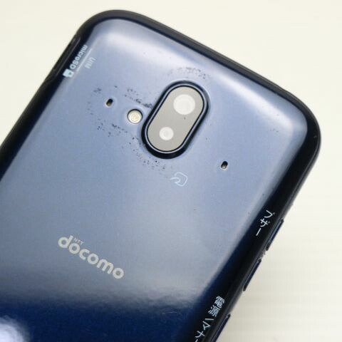 らくらくスマートフォン F-52B ネイビー docomo 中古 スマホ 白ロム【美品】保証付き 赤ロム保証(サムネイル3枚目)