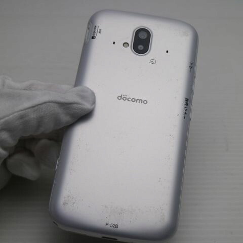 らくらくスマートフォン F-52B ホワイト docomo 中古 スマホ 白ロム【美品】保証付き 赤ロム保証(サムネイル3枚目)