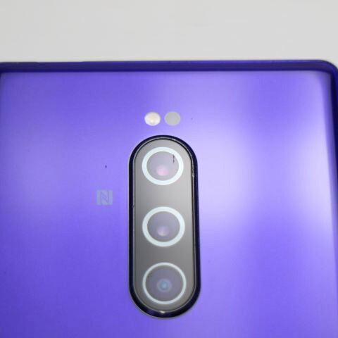 Xperia 1 802SO パープル SoftBank 中古 スマホ 白ロム【美品】保証付き 赤ロム保証(サムネイル3枚目)