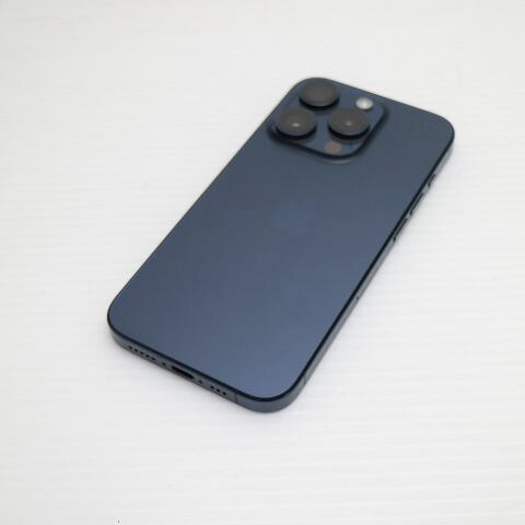 iPhone 15 Pro 128GB ブルーチタニウム SIMフリー 中古 スマホ Apple【超美品】保証付き 赤ロム保証(サムネイル2枚目)