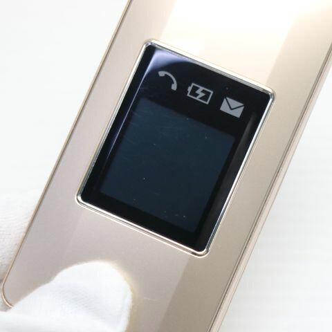 かんたん携帯10 ゴールド SoftBank 中古 かんたん携帯10 ガラケー 白ロム【超美品】保証付き 赤ロム保証(サムネイル3枚目)