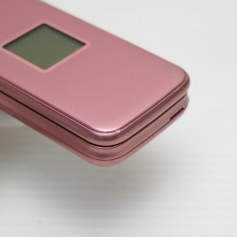 らくらくホン F-02J ピンク docomo 中古 ガラケー 富士通 白ロム【美品】保証付き 赤ロム保証(サムネイル3枚目)