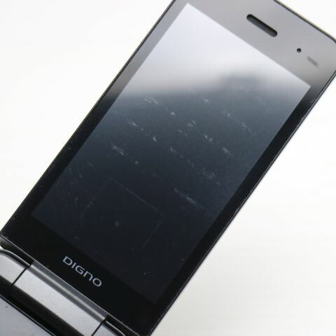 DIGNO ケータイ4 A202KC ブラック SoftBank 中古 ガラケー 京セラ【美品】保証付き 赤ロム保証(サムネイル3枚目)