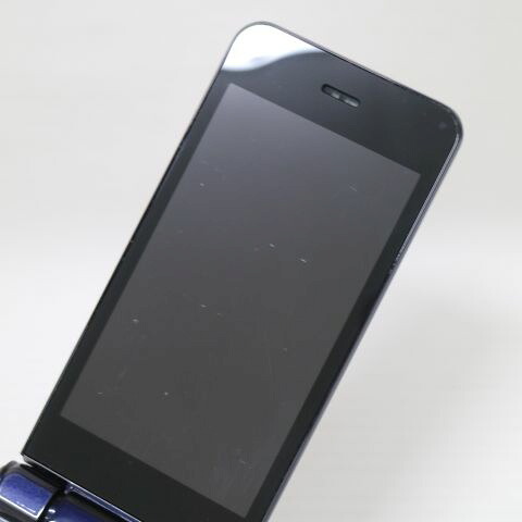 AQUOS ケータイ SH-01J ブルーブラック docomo 中古 ガラケー SHARP 白ロム【良品中古】保証付き 赤ロム保証(サムネイル3枚目)