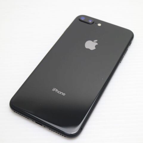 iPhone 8 Plus 64GB スペースグレイ ブラック SIMフリー 中古 スマホ Apple 白ロム【新品同様】保証付き 赤ロム保証(サムネイル2枚目)