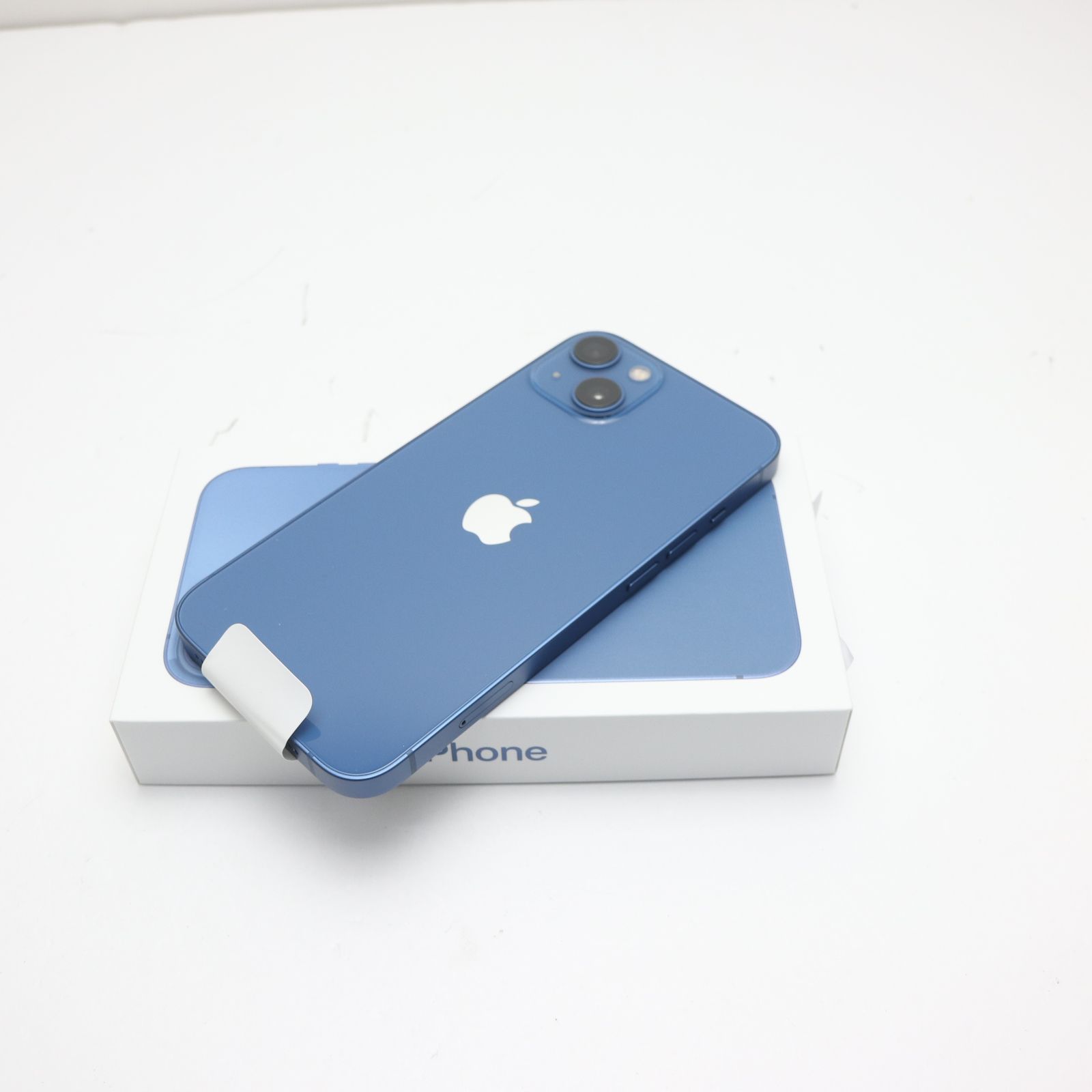iPhone 13 128GB ブルー SIMフリー 中古 白ロム【新品未使用】保証付き 赤ロム保証(サムネイル2枚目)