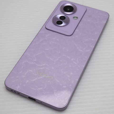 OPPO Reno11 A コーラルパープル SIMフリー 中古 スマホ OPPO【新品同様】保証付き 赤ロム保証(サムネイル2枚目)