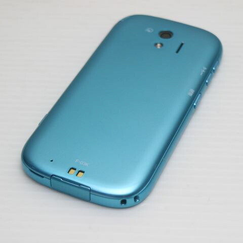 らくらくスマートフォン me F-03K ブルー docomo 中古 スマホ スマホ 白ロム 富士通【超美品】保証付き 赤ロム保証(サムネイル2枚目)