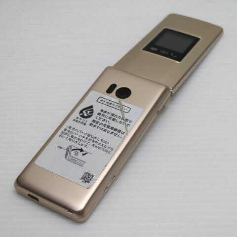 かんたん携帯10 ゴールド SoftBank 中古 かんたん携帯10 ガラケー 白ロム【美品】保証付き 赤ロム保証(サムネイル2枚目)