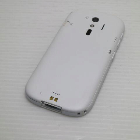 らくらくスマートフォン4 F-04J ホワイト docomo 中古 スマホ 富士通 白ロム【超美品】保証付き 赤ロム保証(サムネイル2枚目)
