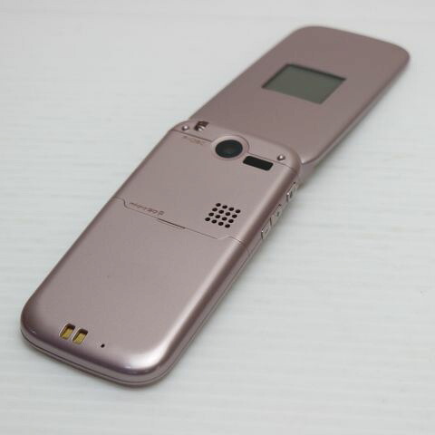 らくらくホン F-08C ピンク docomo 中古 ガラケー FUJITSU 白ロム【超美品】保証付き 赤ロム保証(サムネイル2枚目)