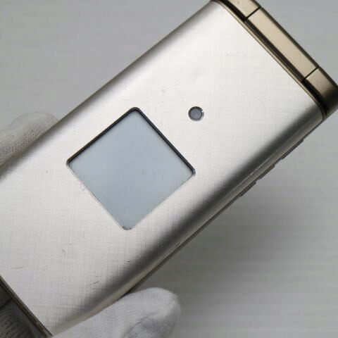 かんたんケータイ KYF38 シャンパンゴールド au 中古 ガラケー 白ロム【良品中古】保証付き 赤ロム保証(サムネイル3枚目)