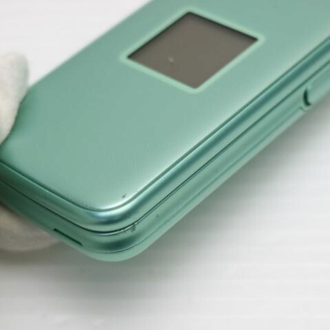 らくらくホン F-02J ミントグリーン docomo 中古 ガラケー 富士通【ジャンク】(サムネイル3枚目)