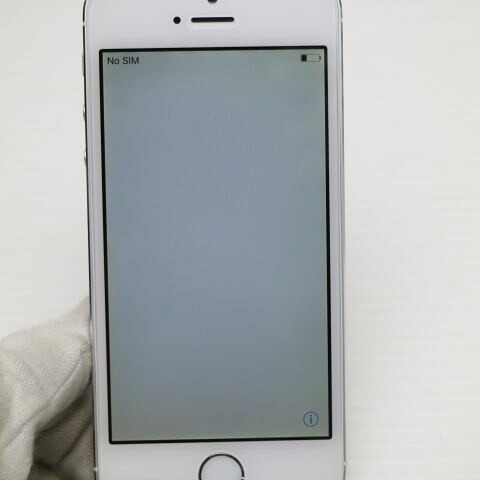 iPhone 5s 16GB シルバー au 中古 スマホ Apple 白ロム【超美品】保証付き 赤ロム保証(サムネイル3枚目)