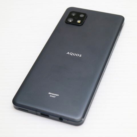 AQUOS sense6s SHG07 ブラック au 中古 スマホ 白ロム【超美品】保証付き 赤ロム保証(サムネイル2枚目)