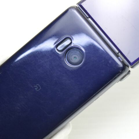 AQUOS ケータイ SH-01J ブルーブラック docomo 中古 ガラケー SHARP 白ロム【良品中古】保証付き 赤ロム保証(サムネイル2枚目)