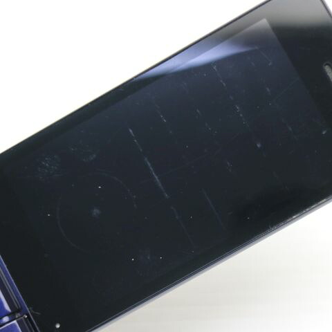 AQUOS ケータイ SH-01J ブルーブラック docomo 中古 ガラケー SHARP 白ロム【良品中古】保証付き 赤ロム保証(サムネイル3枚目)