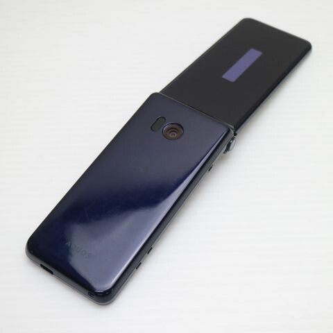 AQUOS ケータイ SH-01J ブルーブラック docomo 中古 ガラケー SHARP 白ロム【美品】保証付き 赤ロム保証(サムネイル2枚目)