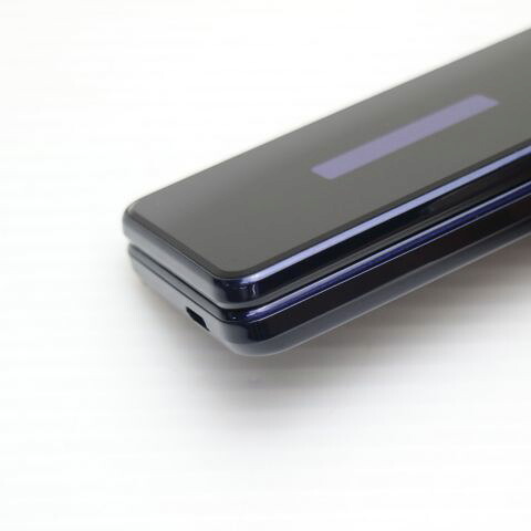AQUOS ケータイ SH-01J ブルーブラック docomo 中古 ガラケー SHARP 白ロム【美品】保証付き 赤ロム保証(サムネイル3枚目)