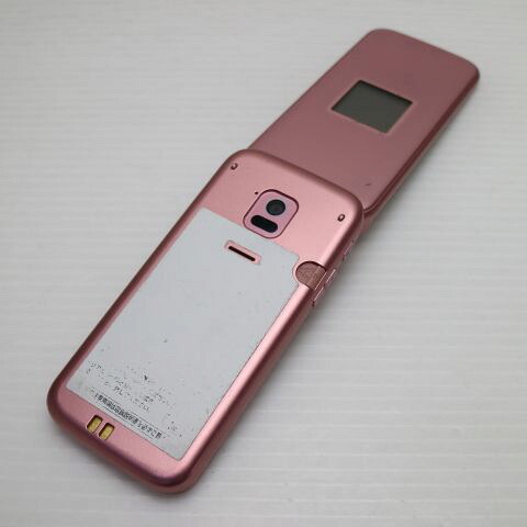 らくらくホン F-02J ピンク docomo 中古 ガラケー 富士通 白ロム【美品】保証付き 赤ロム保証(サムネイル2枚目)