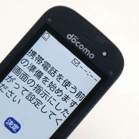らくらくホン ベーシック4 F-01G ブラック docomo 中古 ガラケー 富士通 白ロム【超美品】保証付き 赤ロム保証(サムネイル2枚目)