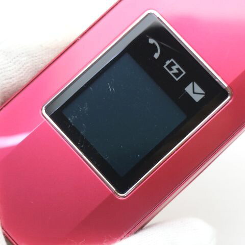 かんたん携帯11 A207SH ピンク SoftBank 中古 ガラケー SHARP【超美品】保証付き 赤ロム保証(サムネイル3枚目)