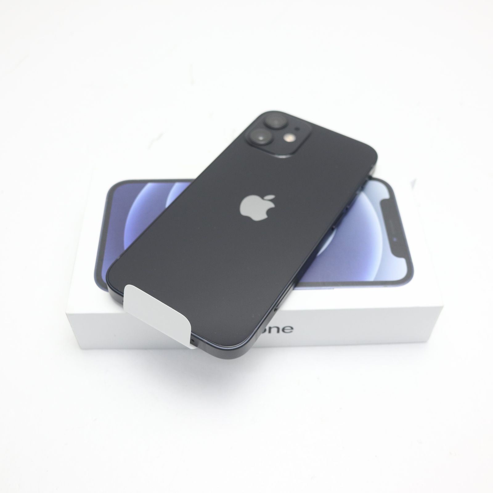 iPhone 12 mini 128GB ブラック SIMフリー 中古 スマホ 白ロム Apple【新品未使用】保証付き 赤ロム保証(サムネイル2枚目)