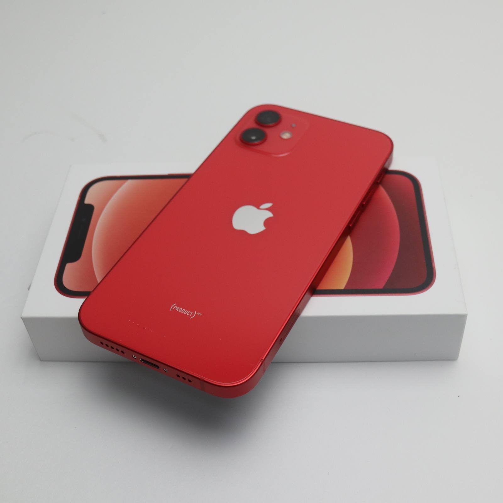 iPhone 12 128GB レッド SIMフリー 中古 スマホ 白ロム Apple【新品未使用】保証付き 赤ロム保証(サムネイル2枚目)