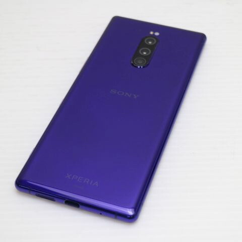 Xperia 1 SOV40 パープル au 中古 スマホ 白ロム【超美品】保証付き 赤ロム保証(サムネイル2枚目)