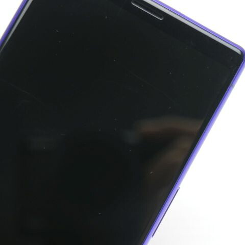 Xperia 1 SOV40 パープル au 中古 スマホ 白ロム【超美品】保証付き 赤ロム保証(サムネイル3枚目)