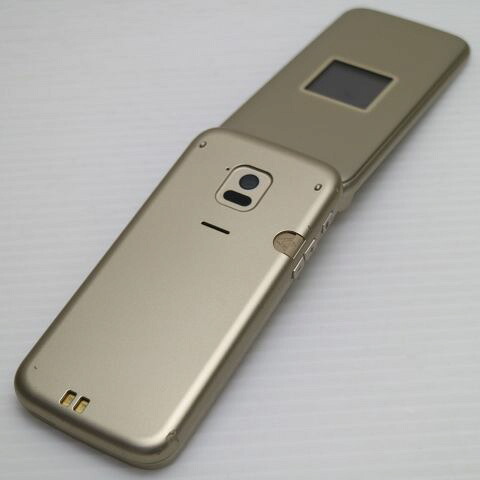 らくらくホン F-02J ゴールド docomo 中古 ガラケー 富士通 白ロム【超美品】保証付き 赤ロム保証(サムネイル2枚目)