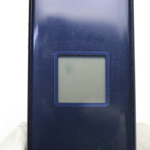 らくらくホン F-02J ネイビー docomo 中古 ガラケー 富士通 白ロム【良品中古】保証付き 赤ロム保証(サムネイル3枚目)