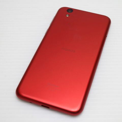 AQUOS sense lite SH-M05 レッド SIMフリー 中古 スマホ スマホ 白ロム SHARP【美品】保証付き 赤ロム保証(サムネイル2枚目)