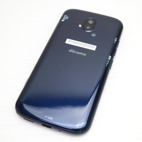 らくらくスマートフォン F-52B ネイビー docomo 中古 スマホ 白ロム【新品同様】保証付き 赤ロム保証(サムネイル2枚目)