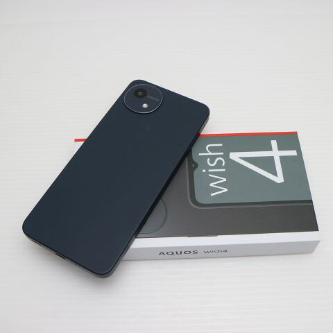 AQUOS wish4 ブラック SIMフリー 中古 スマホ SHARP【新品未使用】保証付き 赤ロム保証(サムネイル2枚目)