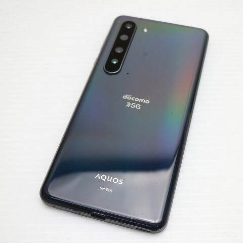 AQUOS R5G SH-51A ブラックレイ docomo 中古 スマホ 白ロム【超美品】保証付き 赤ロム保証(サムネイル2枚目)