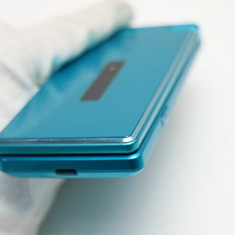 SH-06G ブルー グリーン docomo 中古 AQUOSケータイ ガラケー SHARP 白ロム【美品】保証付き 赤ロム保証(サムネイル3枚目)