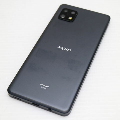 AQUOS sense6s SHG07 ブラック au 中古 スマホ 白ロム【超美品】保証付き 赤ロム保証(サムネイル2枚目)