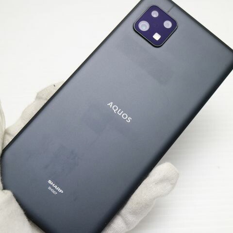 AQUOS sense6s SHG07 ブラック au 中古 スマホ 白ロム【超美品】保証付き 赤ロム保証(サムネイル3枚目)